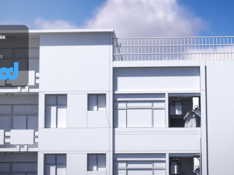 TW House 005 3Dモデル