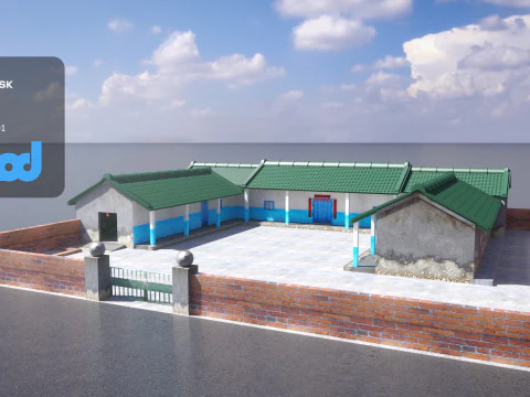 San Hij Yuan 01 3D Model