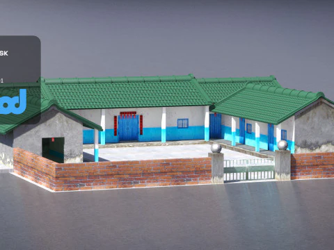 San He Yuan 01 3D Model