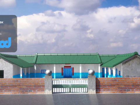 San He Yuan 01 3D Model