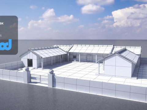 San He Yuan 01 3D Model
