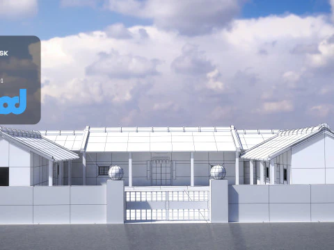 San He Yuan 01 3D Model