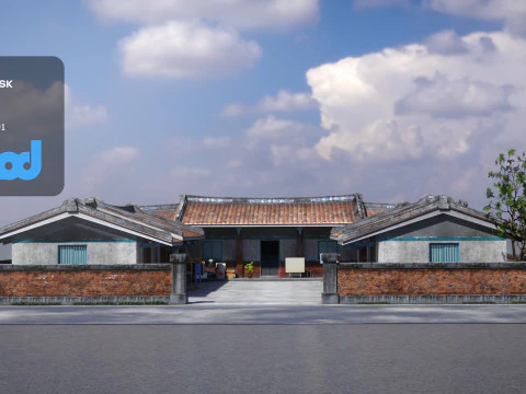 San He Yuan 02 3D Model
