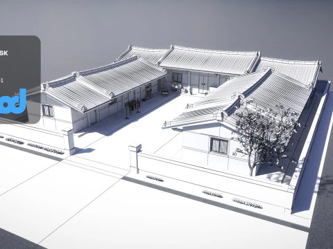 San He Yuan 02 3D Model