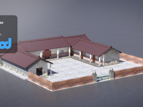 San He Yuan 03 3D Model