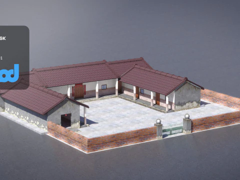 San He Yuan 03 3D Model