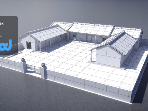 San He Yuan 03 3D Model