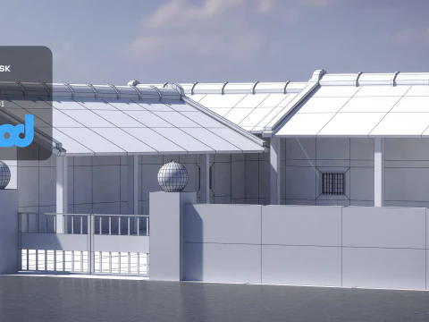 San He Yuan 03 3D Model