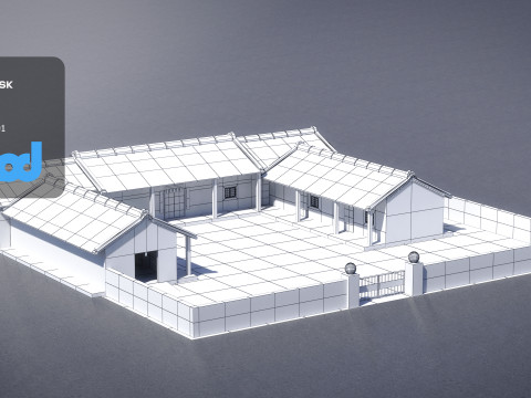 San He Yuan 03 3D Model
