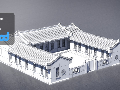 San He Yuan 04 3Dモデル