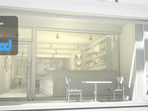 Small Pub 3D Model