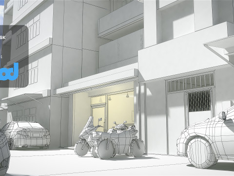 Small Pub 3Dモデル