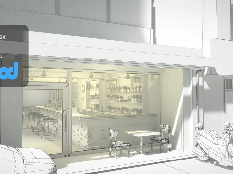 Small Pub 3D Model