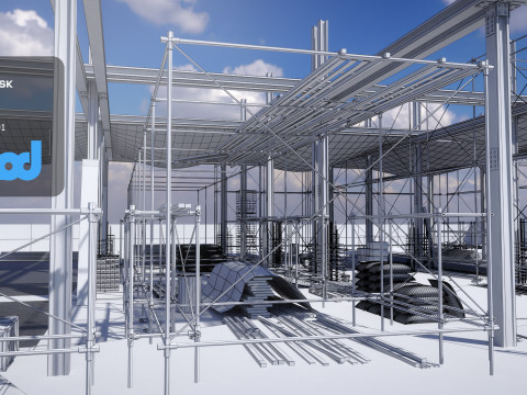 Construction Site 3Dモデル