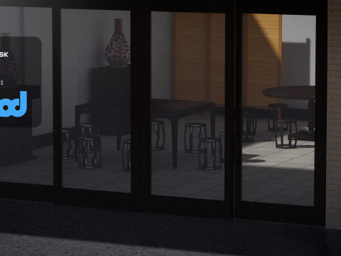 Chinese Restaurant 3D 模型