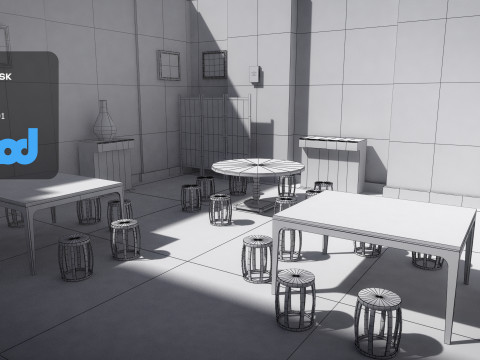 Chinese Restaurant 3D 模型