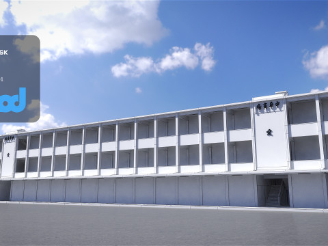 Chunghwa Market Bazaar 3D Model
