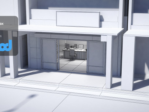 Chinese Clinic Modèle 3D