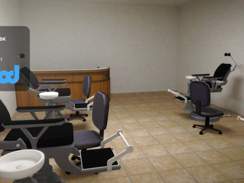 Стоматологическая клиника 3D Модель