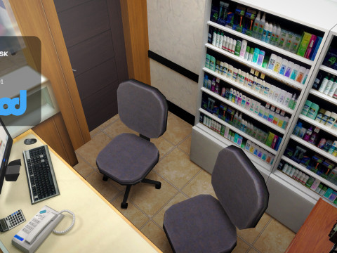 Dental Clinic 3Dモデル