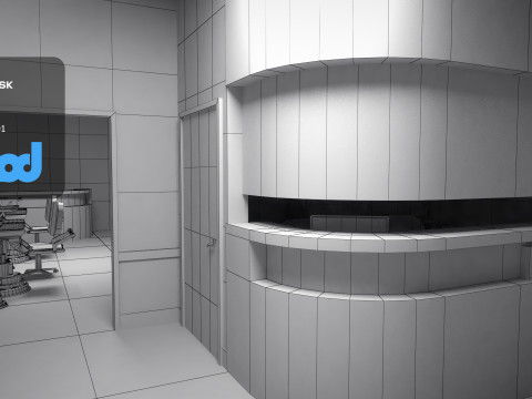 Dental Clinic 3Dモデル