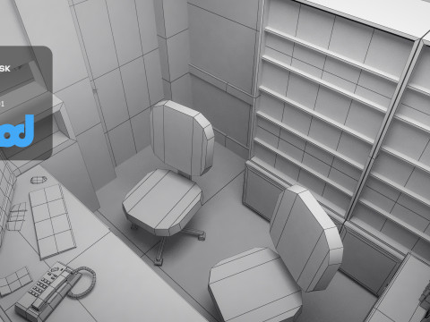 Dental Clinic 3Dモデル