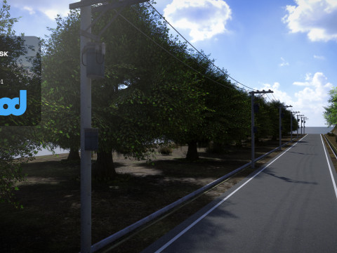 Mountain Road 3Dモデル