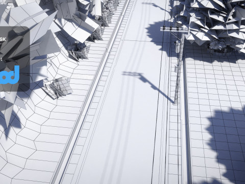 Mountain Road 3Dモデル