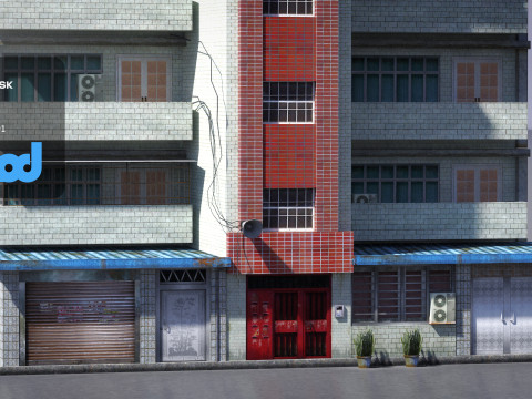 TW Apartment 3Dモデル