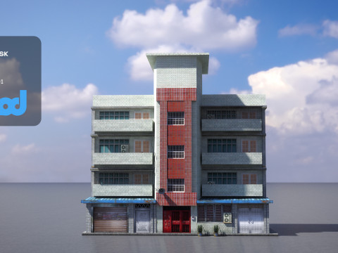 TW Apartment 3Dモデル