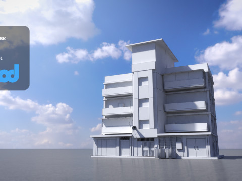 TW Apartment 3Dモデル