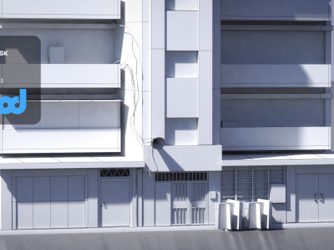 TW Apartment 3Dモデル
