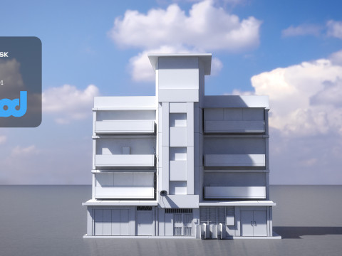 TW Apartment 3Dモデル
