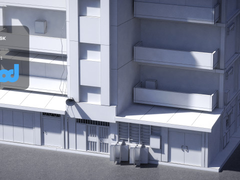 TW Apartment 3Dモデル
