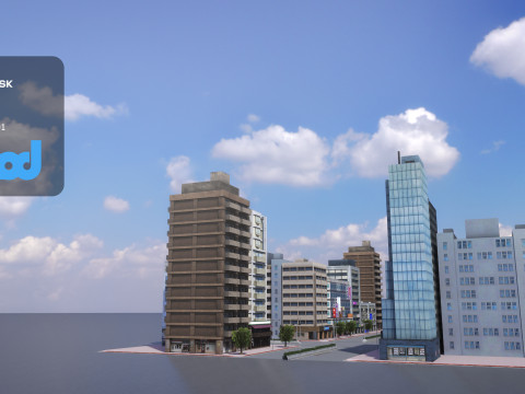 Crossroads 3D Model