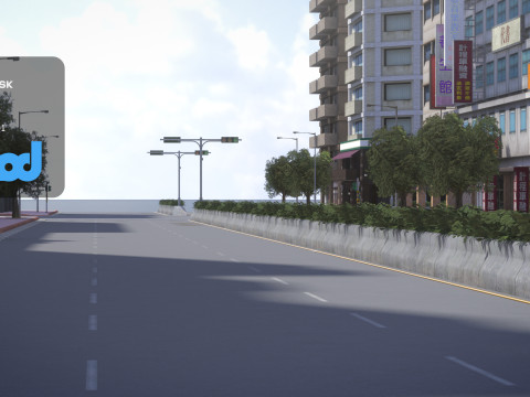 Crossroads 3Dモデル