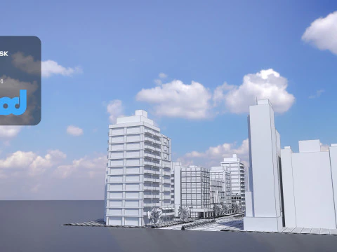 Crossroads 3D Model