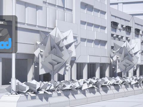 Crossroads 3D Model