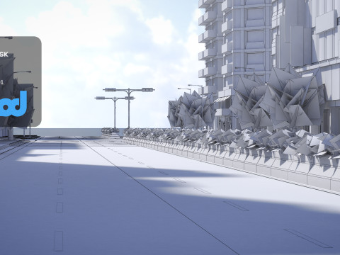 Crossroads 3Dモデル