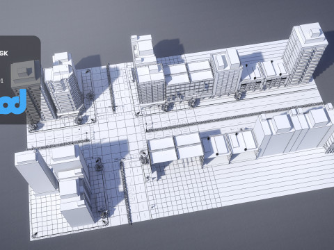 Crossroads 3Dモデル