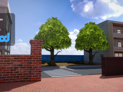 Apartment Complex 3D 모델