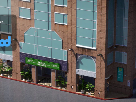 TW Buildings 010 3D Model