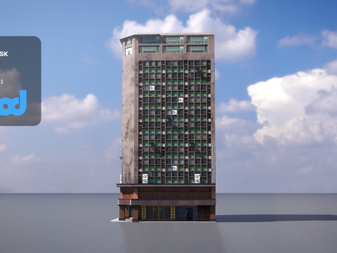 TW Buildings 004 1 Modelo 3D