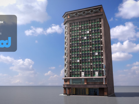 TW Buildings 004 2 3Dモデル