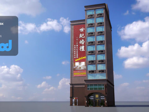 TW Gebouwen 005 1 3D Model