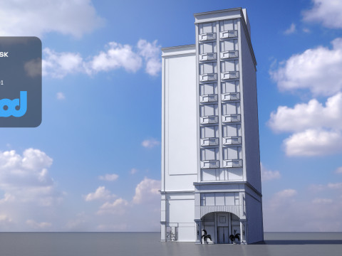 TW Buildings 005 1 3Dモデル