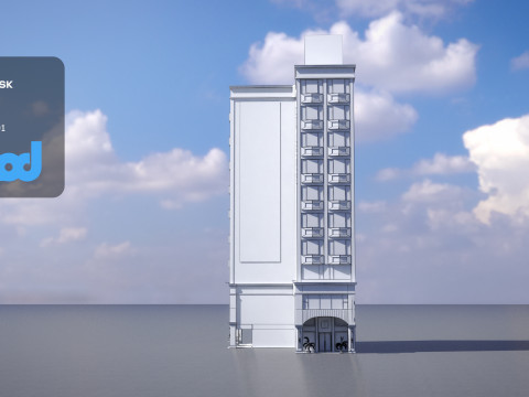 TW Buildings 005 1 3Dモデル