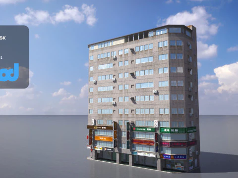 TW Gebouwen 007 3D Model