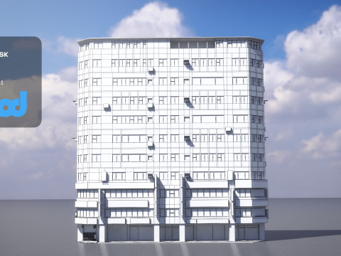 TW Buildings 007 3D Model