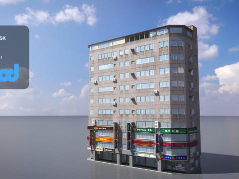 TW Buildings 007 3D Модель